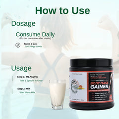 Savimant Body Mass Gainer – Ayurvedic Weight Gainer Powder for Muscle Growth (250g)