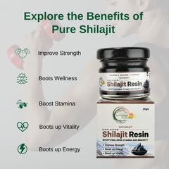 Savimant Himalayan Shilajit Resin – Ayurvedic Energy & Stamina Booster with Fulvic Acid & 80+ Minerals for Men’s Vitality