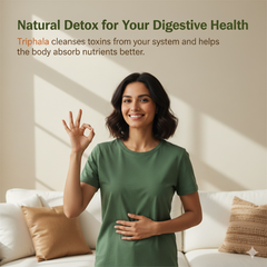 Savimant Triphala Capsules – Ayurvedic Constipation Relief & Digestive Health Support